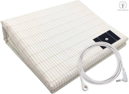 TerraShields™ Grounding Fitted Sheet (White)